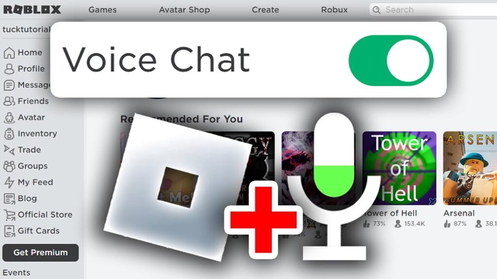 foto Voice Chat Roblox