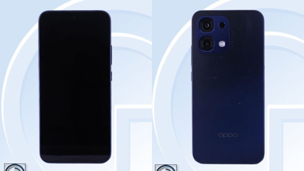 foto: oppo a6 5g (TENAA)