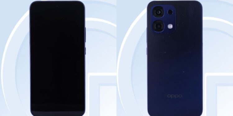 foto: oppo a6 5g (TENAA)