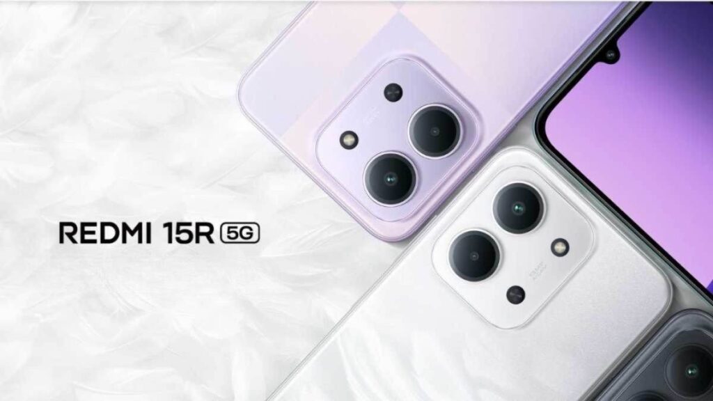 foto: redmi 15r 5g