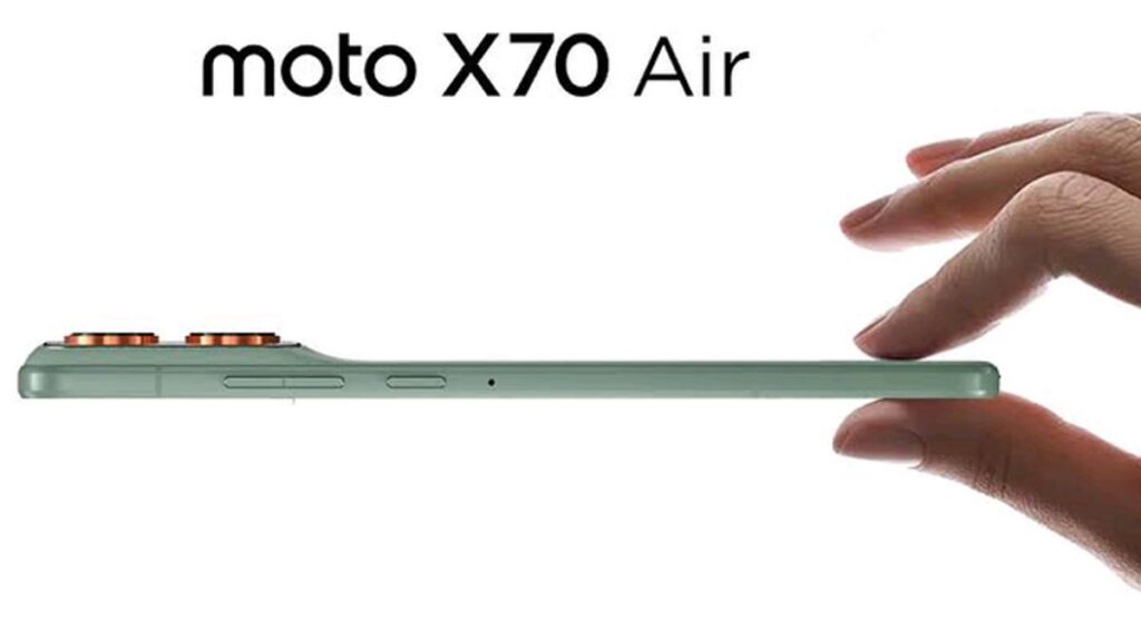 foto: Moto X70 Air