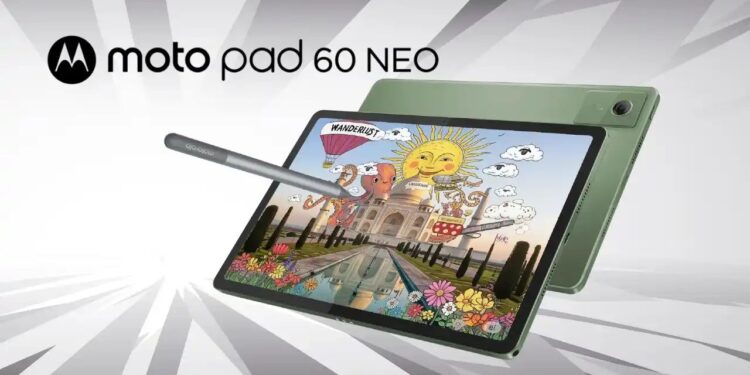 foto: Moto Pad 60 Neo