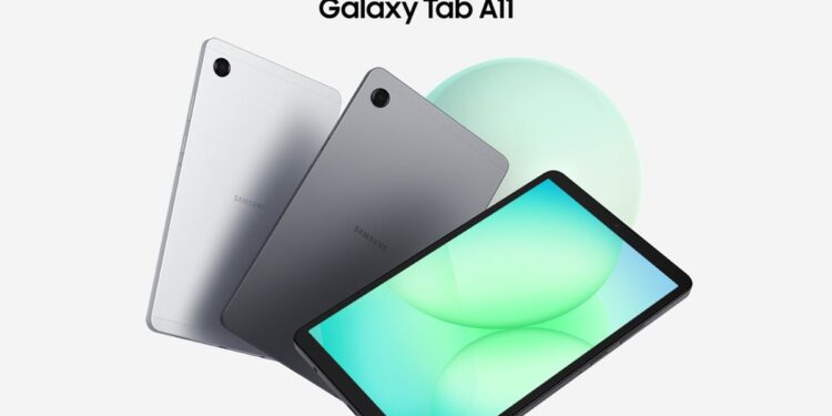 foto: samsung galaxy tab a11