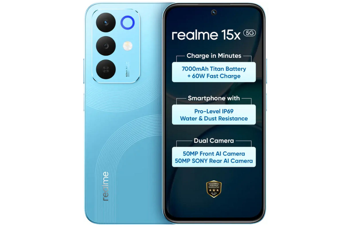 foto: Realme 15x 5G