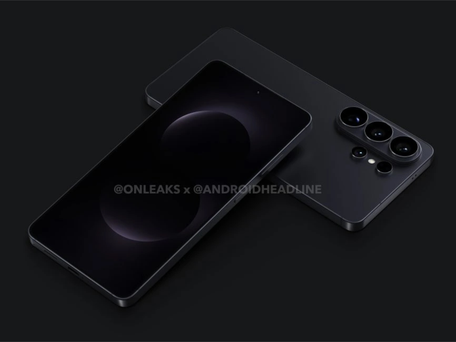 foto: samsung galaxy s26 ultra (@OnLeaks x AndroidHeadlines)