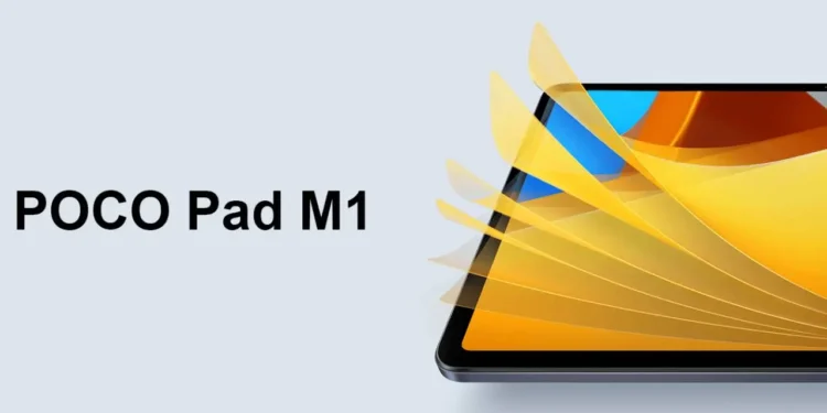 foto: poco pad m1