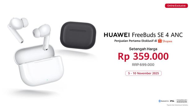 foto: huawei freebuds se 4 anc