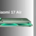 foto: xiaomi 17 air