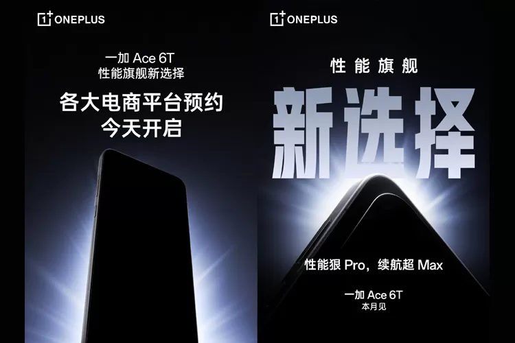 foto: oneplus ace 6t 