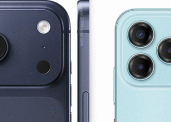 foto: zte blade v80 vita dan iphone 17 pro max