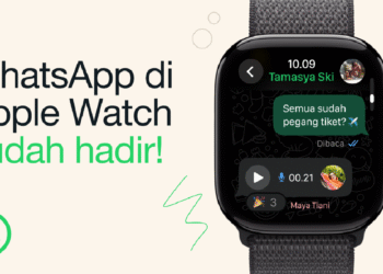 foto: aplikasi whatsaap apple watch