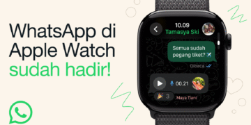 foto: aplikasi whatsaap apple watch