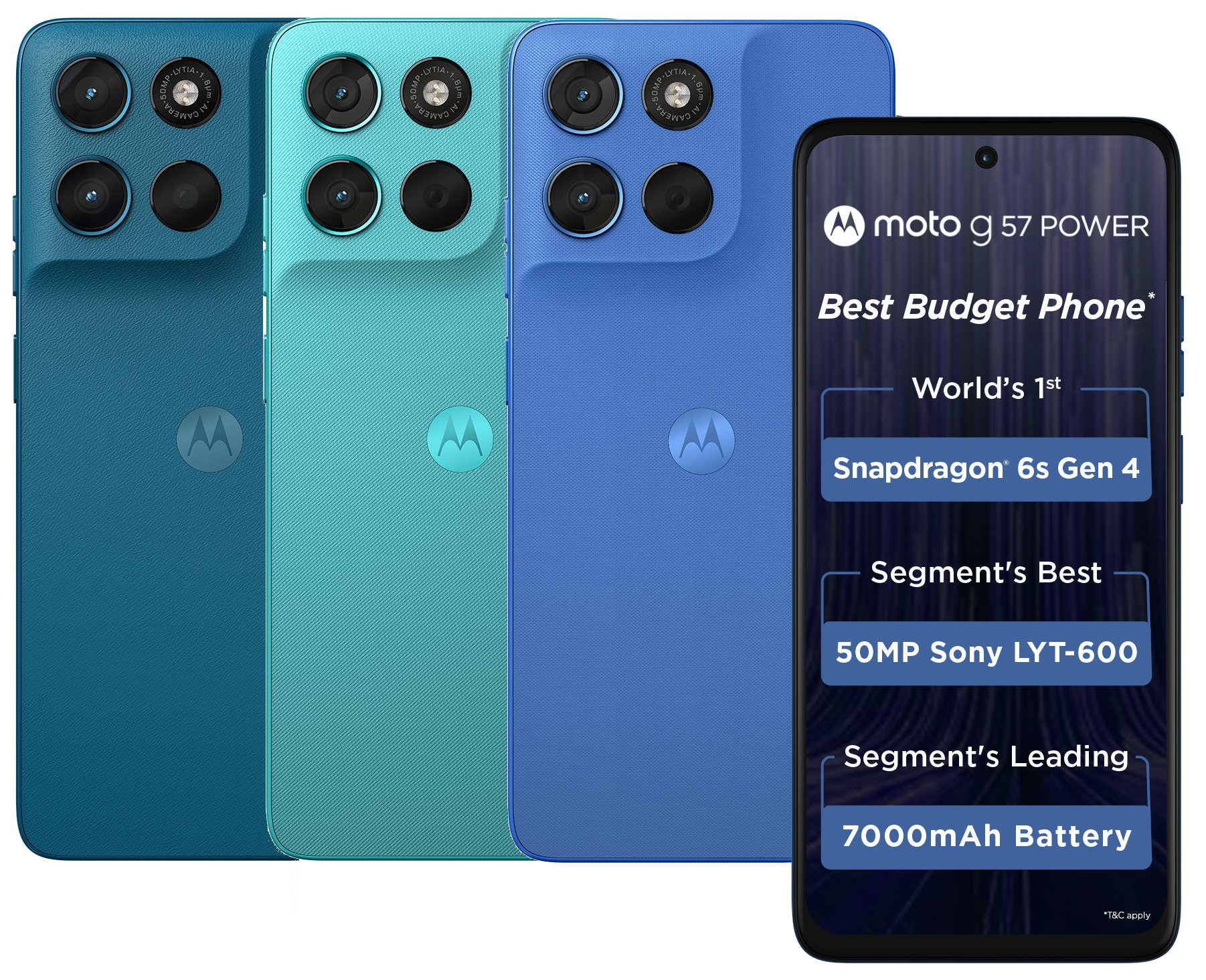 foto: moto g57 power