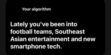 foto: your algorithm instagram