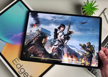 foto: infinix xpad edge