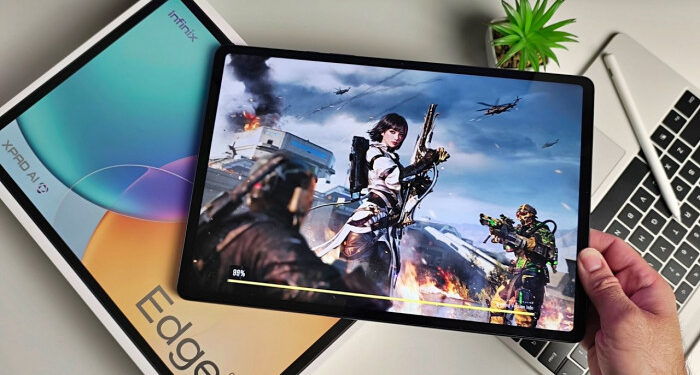 foto: infinix xpad edge