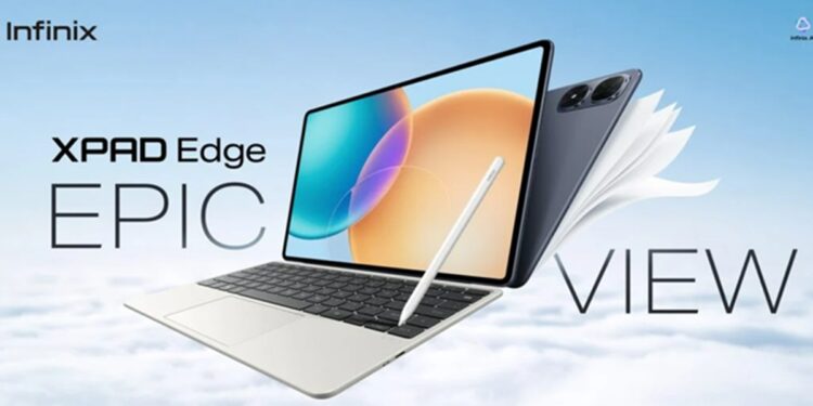 foto: infinix xpad edge