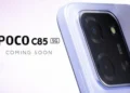 foto: teaser poco c85 5g