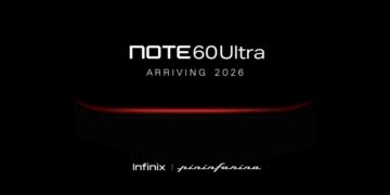 foto: infinix note 60 ultra
