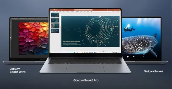 foto: samsung galaxy book6 series