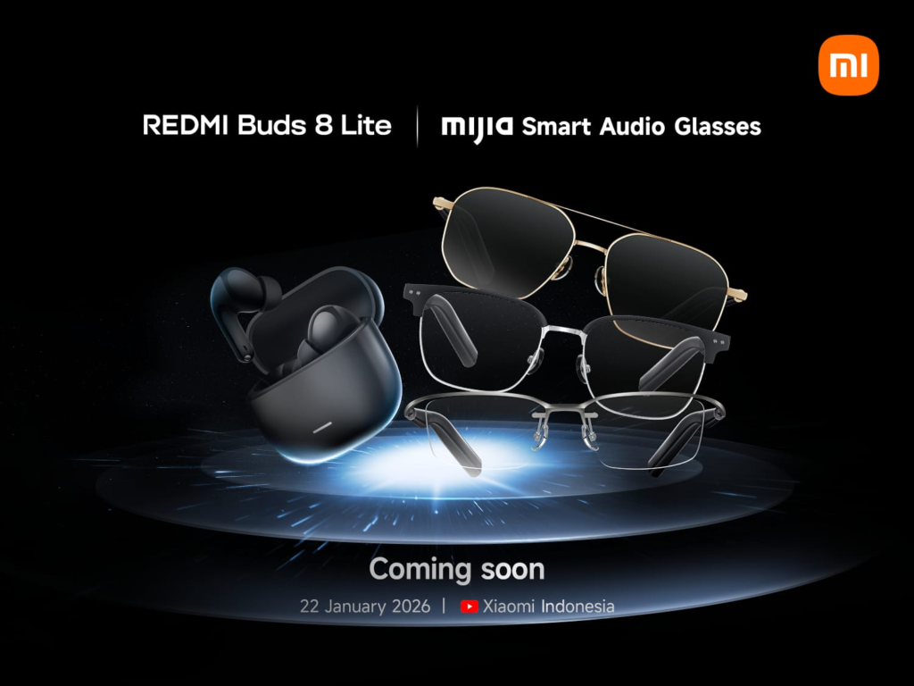 foto: Redmi Buds 8 Lite dan Mijia Smart Audio 