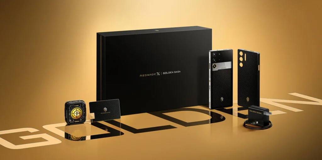 foto: red magic 11 pro golden saga