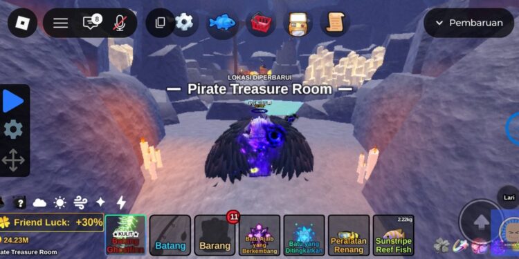 foto: pirate treasure room