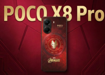 foto: Poco X8 Pro Iron Man Edition
