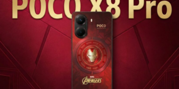 foto: Poco X8 Pro Iron Man Edition