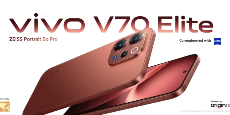 foto: vivo v70 elite