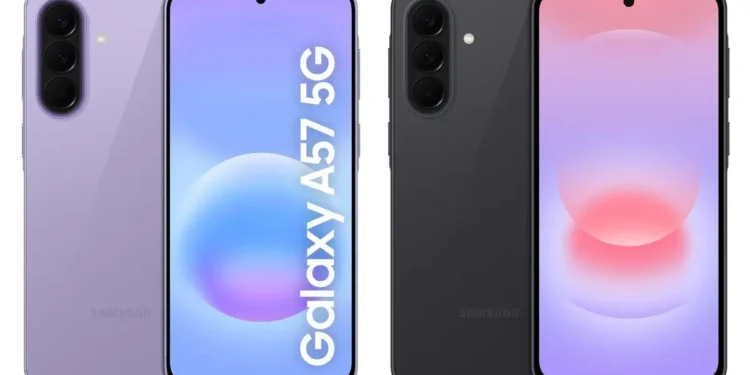 foto: Samsung Galaxy A57 5G