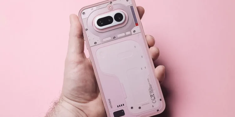 foto: nothing phone (4a)