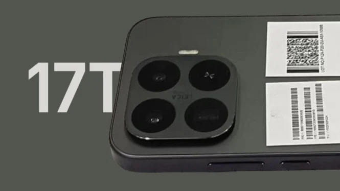 foto: xiaomi 17t (Technoblog)