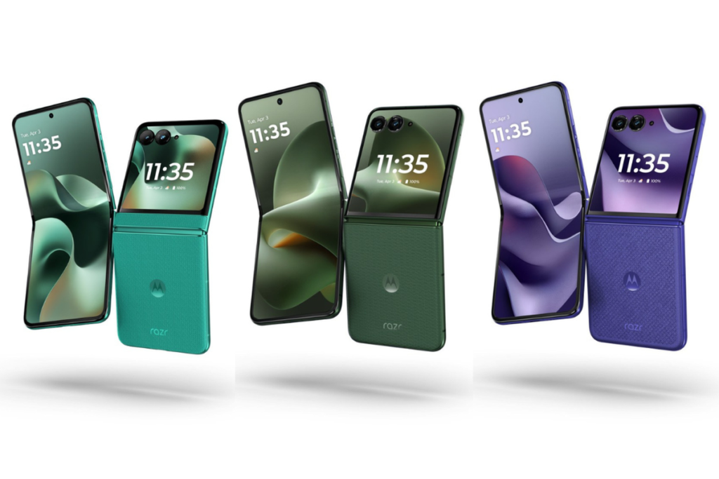 foto: seri motorola razr 2026