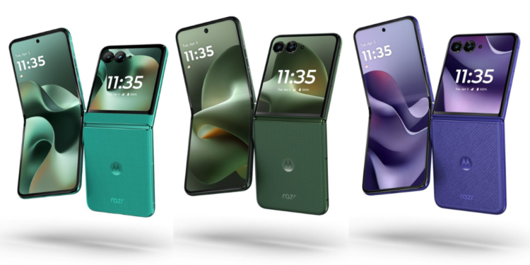 foto: seri motorola razr 2026