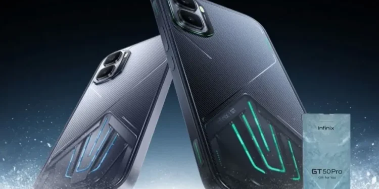foto: infinix gt 50 pro