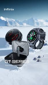 foto: Infinix GT Watch 5 Pro dan Infinix GT Buds