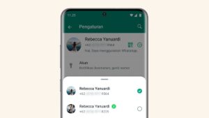 foto: Fitur Multi-Akun WhatsApp