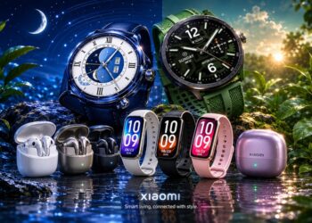 foto: Xiaomi Watch S5, Smart Band 10 Pro, Buds 6