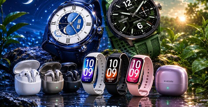 foto: Xiaomi Watch S5, Smart Band 10 Pro, Buds 6