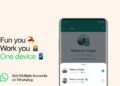 foto: Fitur Multi-Akun WhatsApp