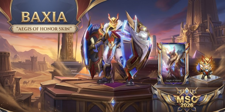 foto: Skin Baxia MSC 2026 MLBB