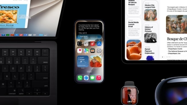 foto: os baru apple