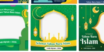 foto: Twibbon Tahun Baru Islam 1448 H