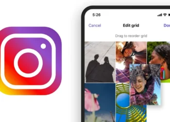 foto: reorder grid instagram
