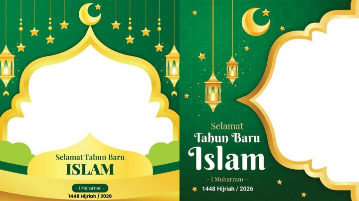 foto: Twibbon Tahun Baru Islam 1448 H