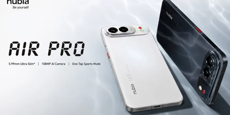 foto: Nubia Air Pro
