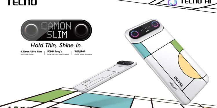 foto: Tecno Camon Slim