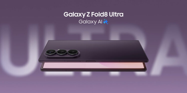 foto: Samsung Galaxy Z Fold8 Ultra