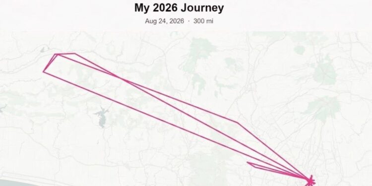 foto: Google Maps Timeline